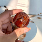 Load image into Gallery viewer, Sardonyx Agate Palm Stones
