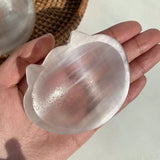 Load image into Gallery viewer, Selenite Cat Face Bowl