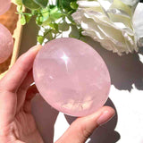 Load image into Gallery viewer, Rose Quartz Palm Stone